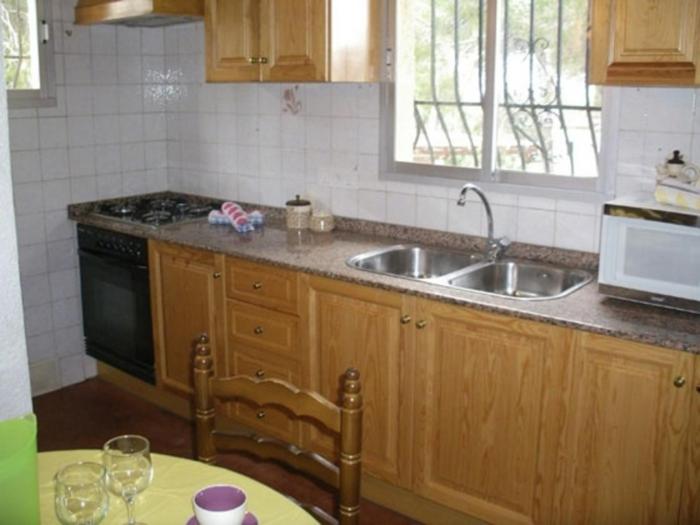 A kitchen or kitchenette at Villa Efaistos