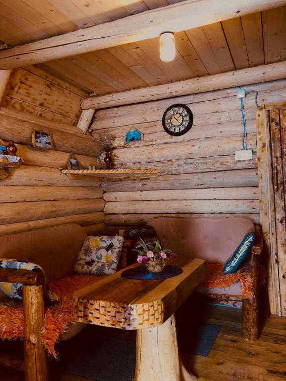 Posezení v ubytování Cottage Uskoci