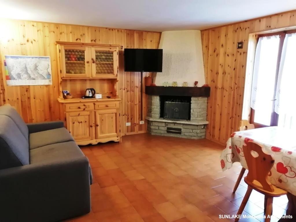 Kuchyň nebo kuchyňský kout v ubytování Sunlake - Estoul