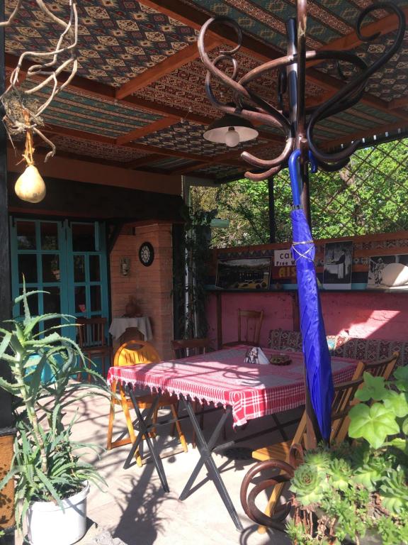 Patio nebo venkovní prostory v ubytování Guesthouse AISI in Lagodekhi