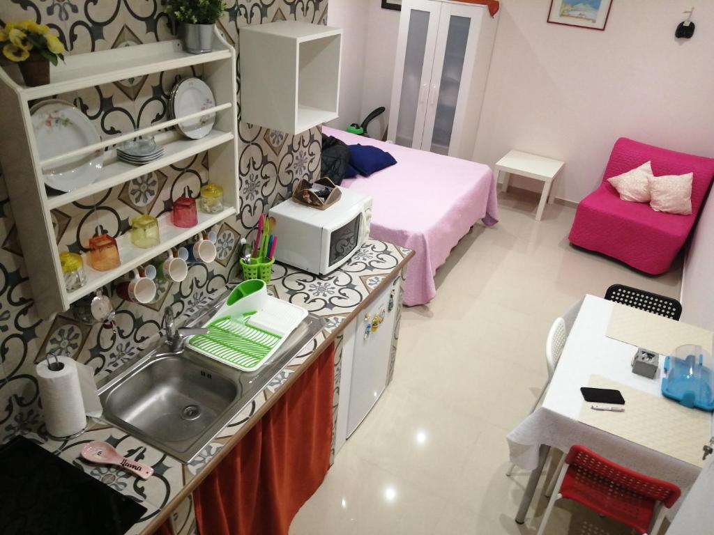 Kuchnia lub aneks kuchenny w obiekcie Il Rifugio di Pulcinella restyling