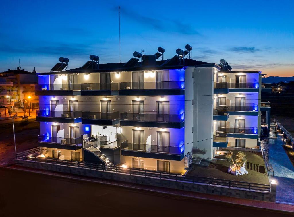 Budynek, w którym mieści się aparthotel