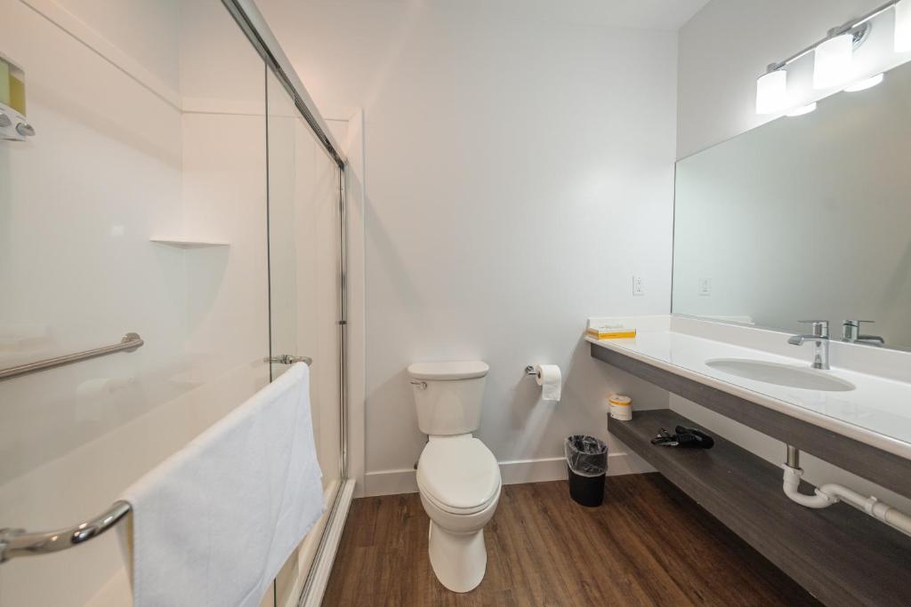 Koupelna v ubytování Kanab Suites