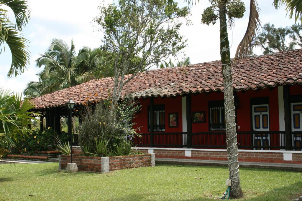 Zahrada ubytování Finca Hotel La Esperanza