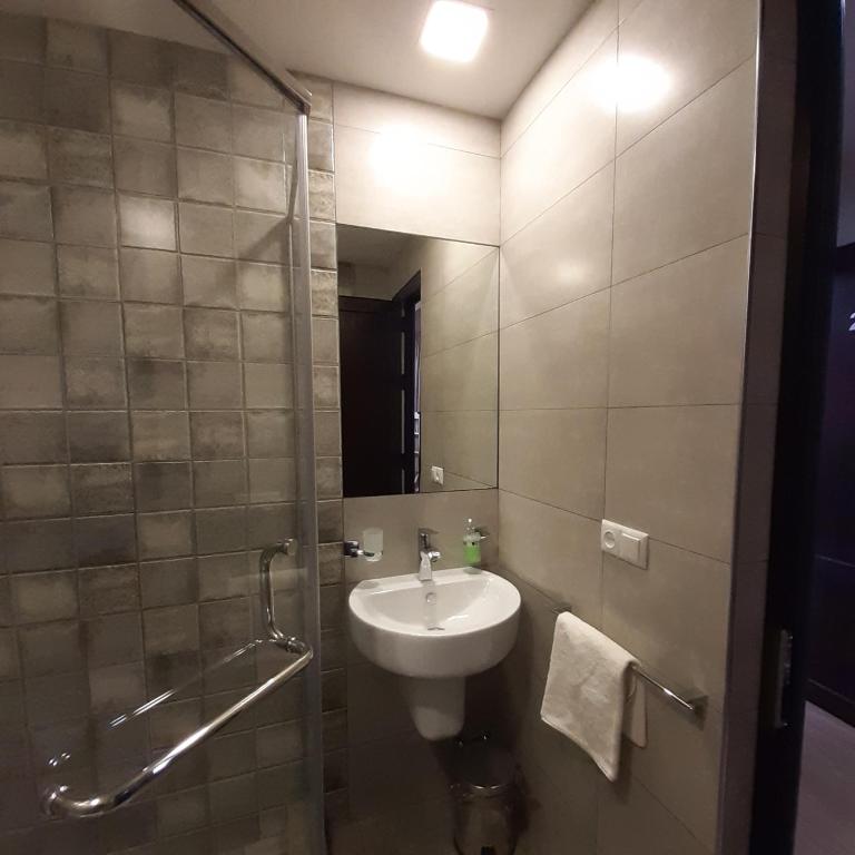 Koupelna v ubytování Loft Host Yerevan