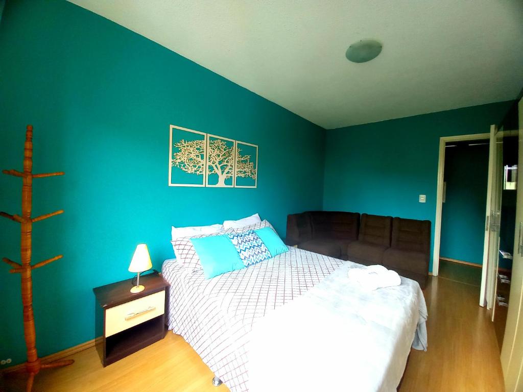  Apartamento Completo no Centro São Leopoldo com Sacada Net Wi-Fi