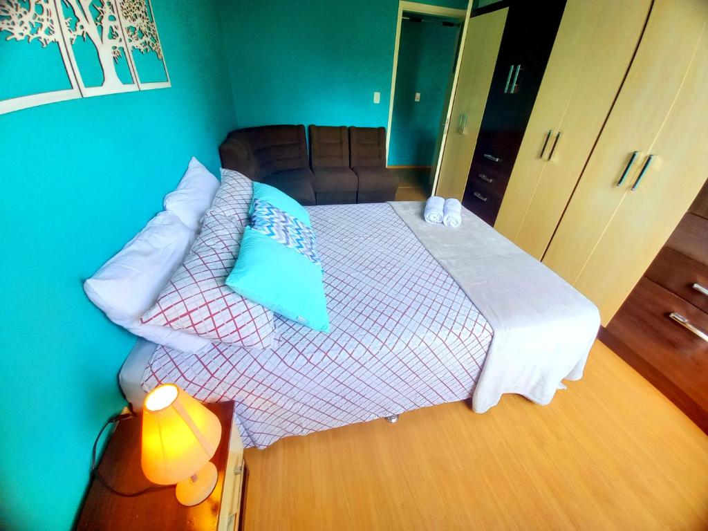  Apartamento Completo no Centro São Leopoldo com Sacada Net Wi-Fi