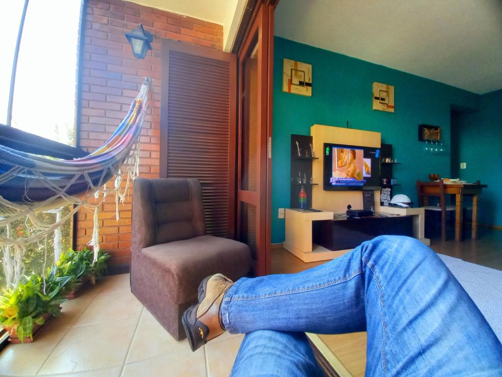  Apartamento Completo no Centro São Leopoldo com Sacada Net Wi-Fi
