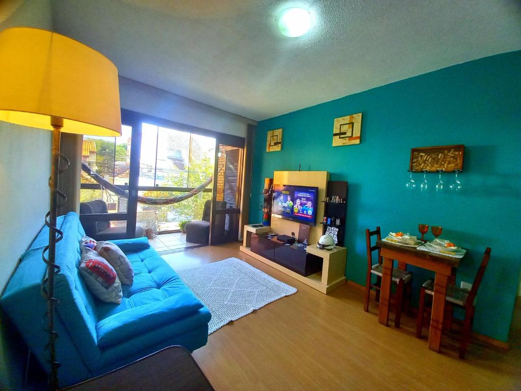  Apartamento Completo no Centro São Leopoldo com Sacada Net Wi-Fi