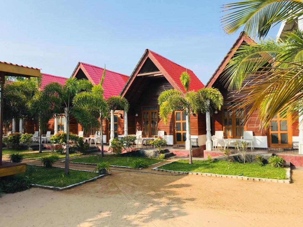 Zahrada ubytování Elegant Green Beach Resort