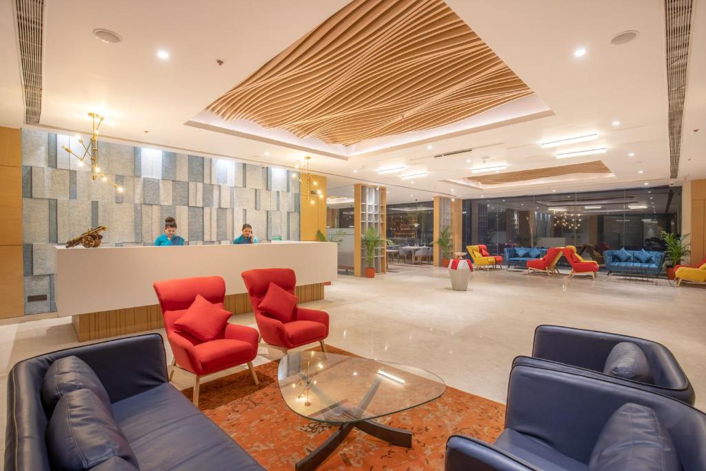 Posezení v ubytování Hotel Siraichuli