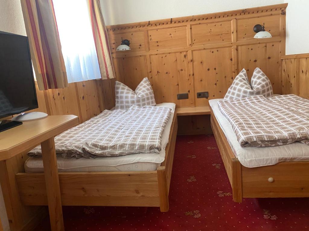 Posteľ alebo postele v izbe v ubytovaní Chalet Prantl Sölden