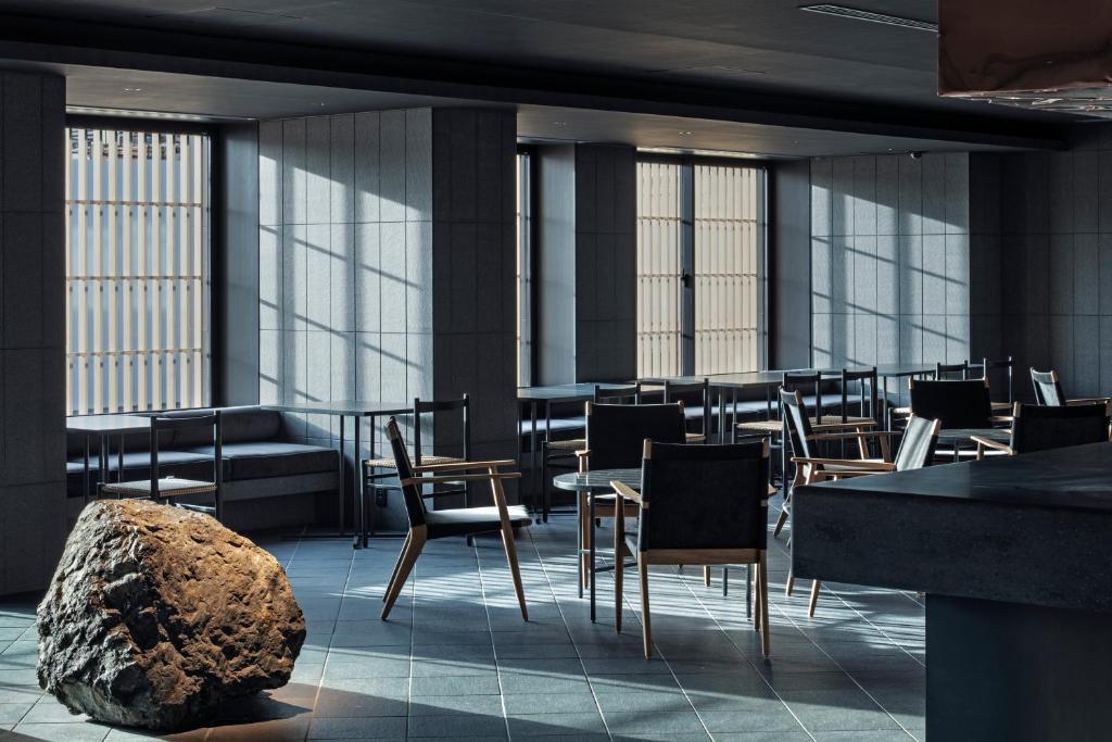 Posezení v ubytování hotel tou nishinotoin kyoto