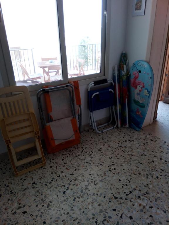 Istumisnurk majutusasutuses Casa Rosati