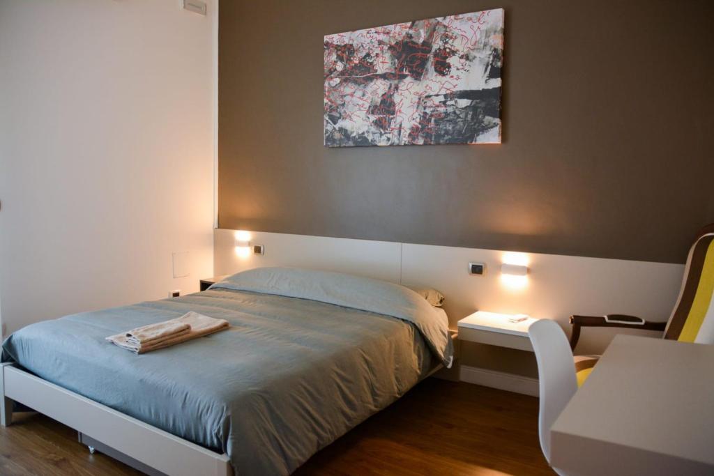 Postel nebo postele na pokoji v ubytování DimorApulia