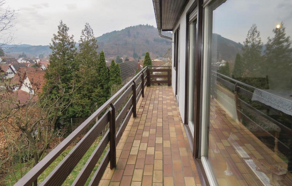 Nespecifikovaný výhled na hory nebo výhled na hory při pohledu z apartmánu