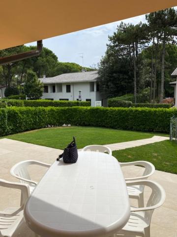 A garden outside Villa delle Terme