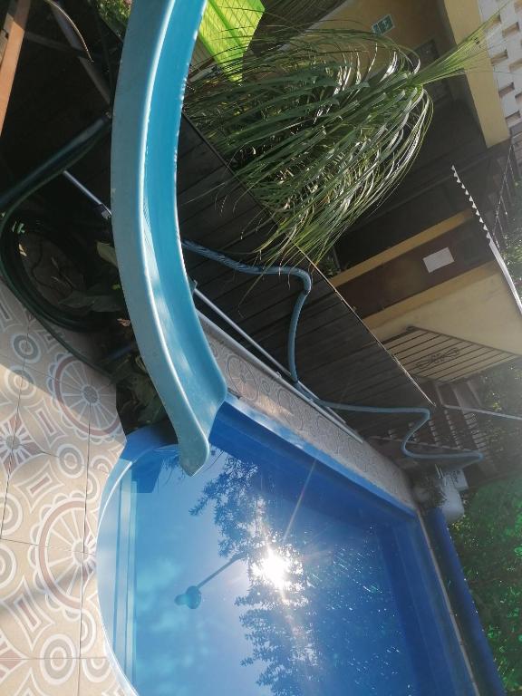 Bazén v ubytování Hospedaje San Antonio Tepoztlán. nebo v jeho okolí