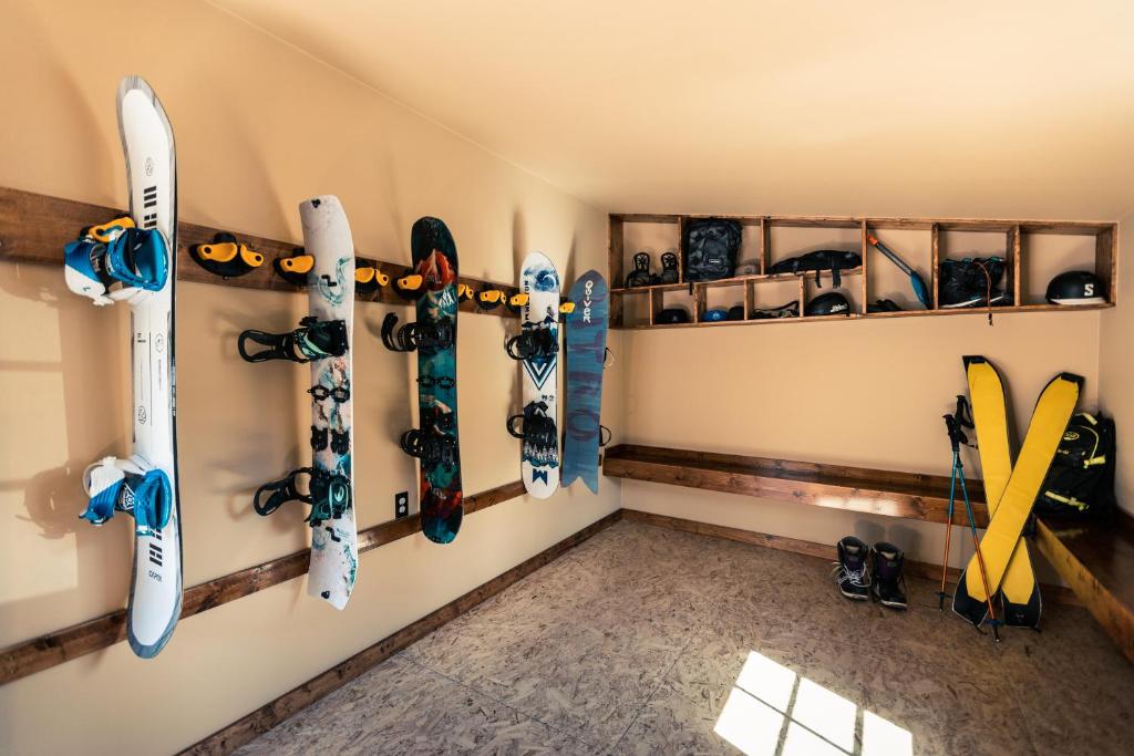 Fitness centrum a/nebo fitness zařízení v ubytování The Bivvi Hostel Telluride