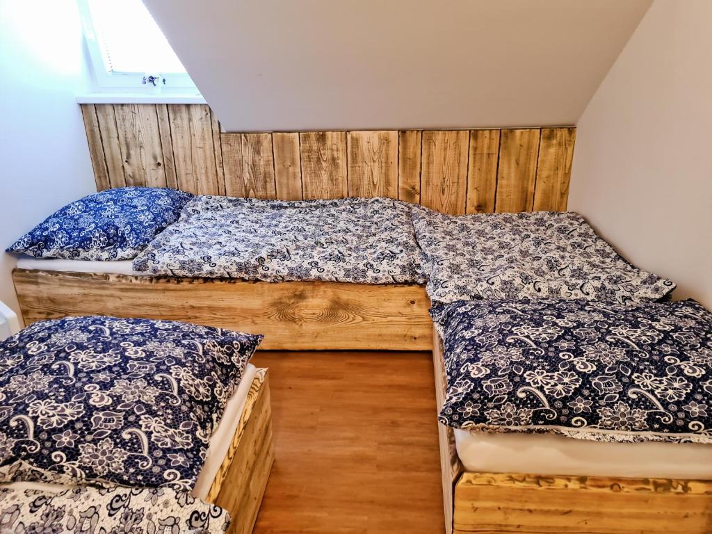 Postel nebo postele na pokoji v ubytování Apartmán Marie