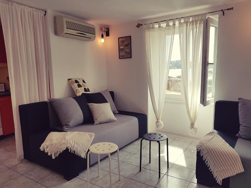 Posezení v ubytování Apartment Obala