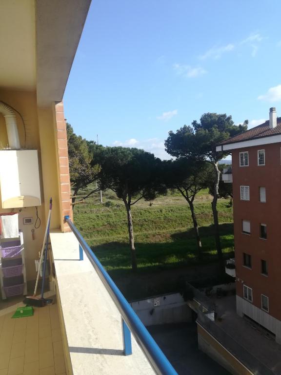 Balkon lub taras w obiekcie Romanina Appartamento Giuland