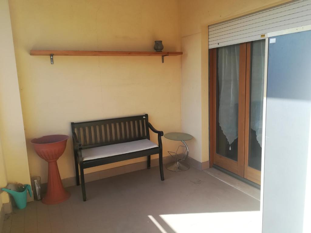 Balkon lub taras w obiekcie Romanina Appartamento Giuland