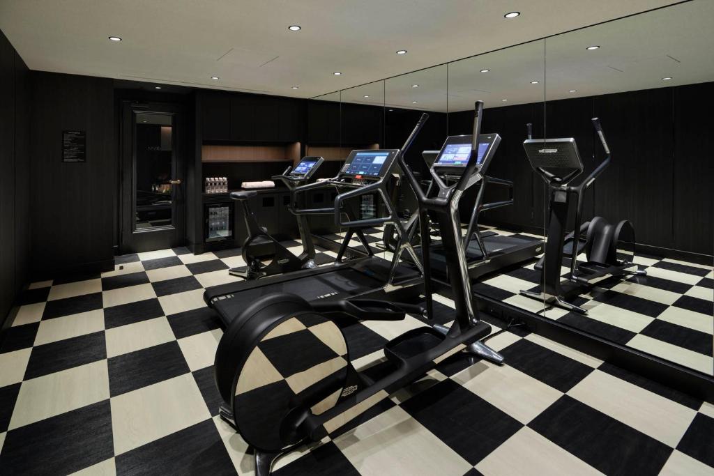 Fitness centrum a/nebo fitness zařízení v ubytování Fauchon Hotel Kyoto