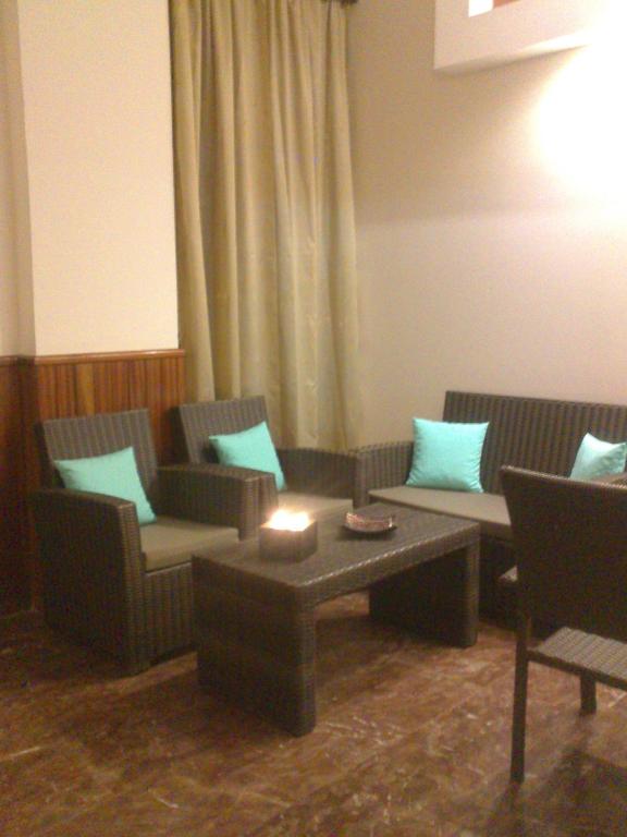Posezení v ubytování Polyxeni Hotel