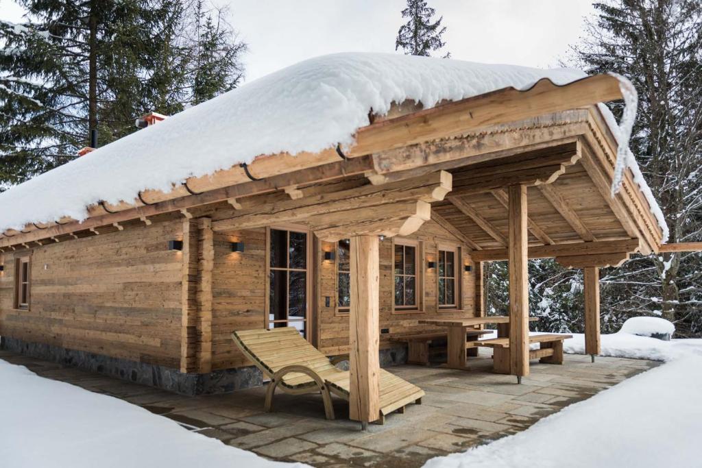 Chalet-karwendel v zimě