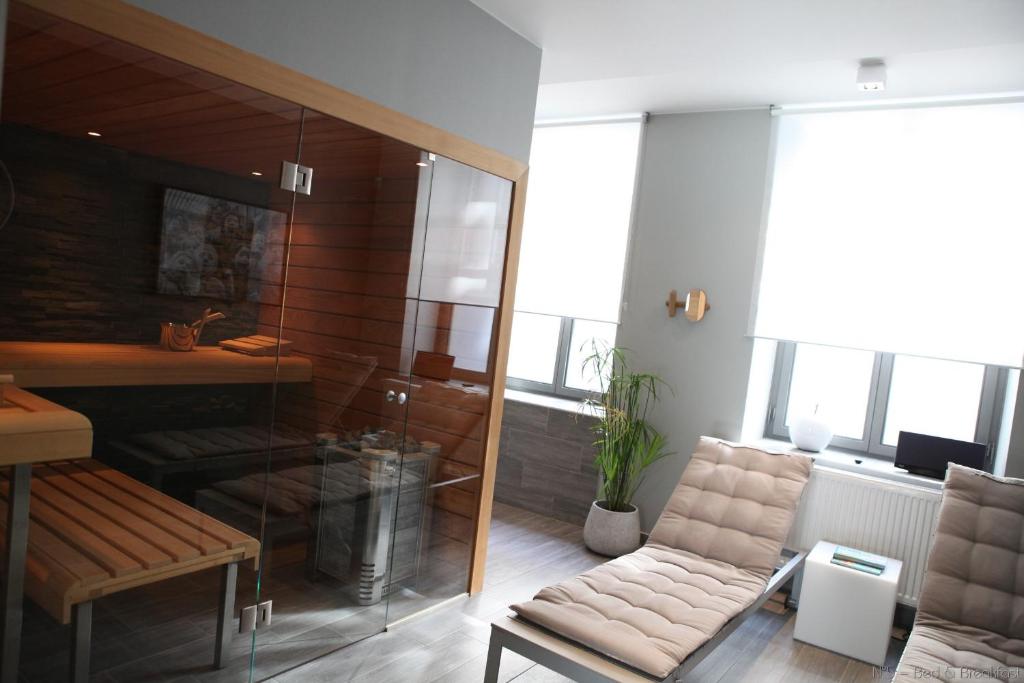 Posezení v ubytování B&B N°5