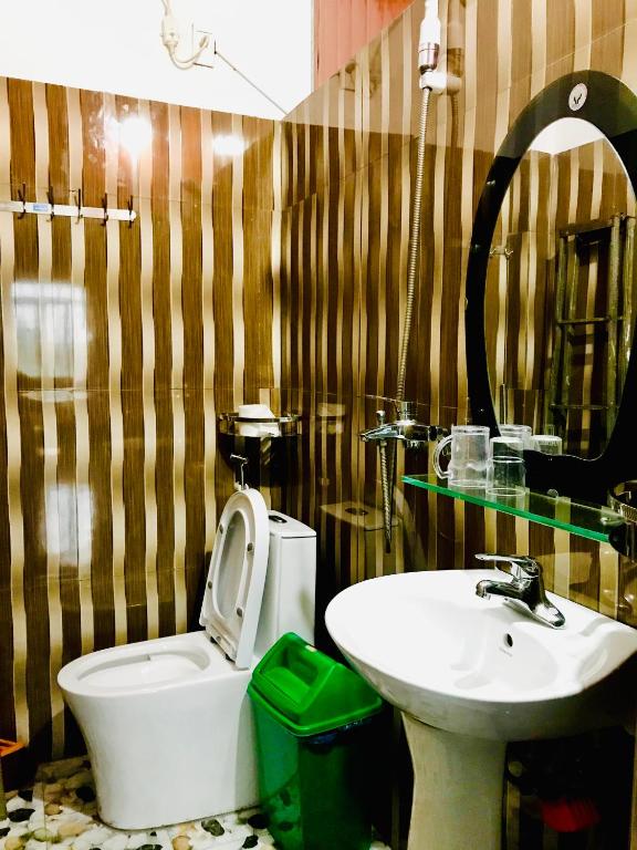 Koupelna v ubytování Meo Vac Cosy Hostel