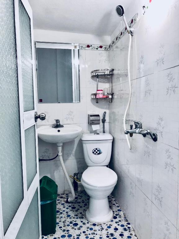 Koupelna v ubytování Meo Vac Cosy Hostel