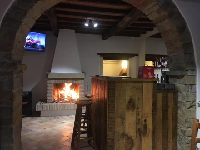 Agriturismo I Poggilunghi italokat is kínál