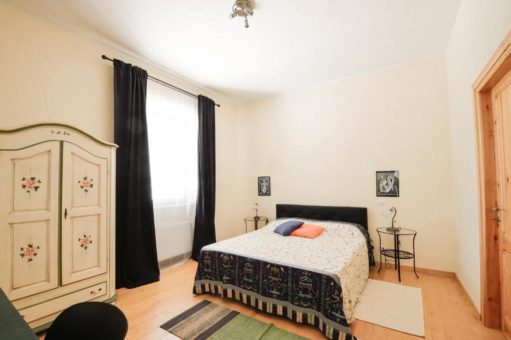Posteľ alebo postele v izbe v ubytovaní Podere Campo del Piano