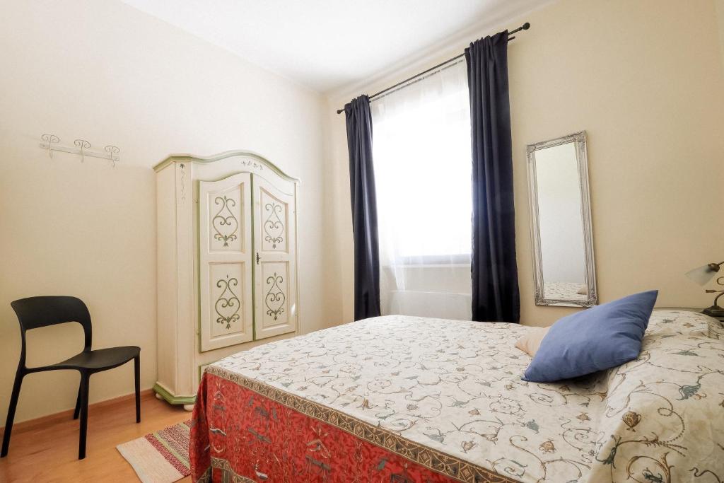 Posteľ alebo postele v izbe v ubytovaní Podere Campo del Piano