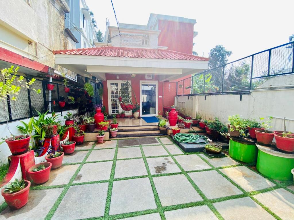 Zahrada ubytování Adams Cottage Kochi