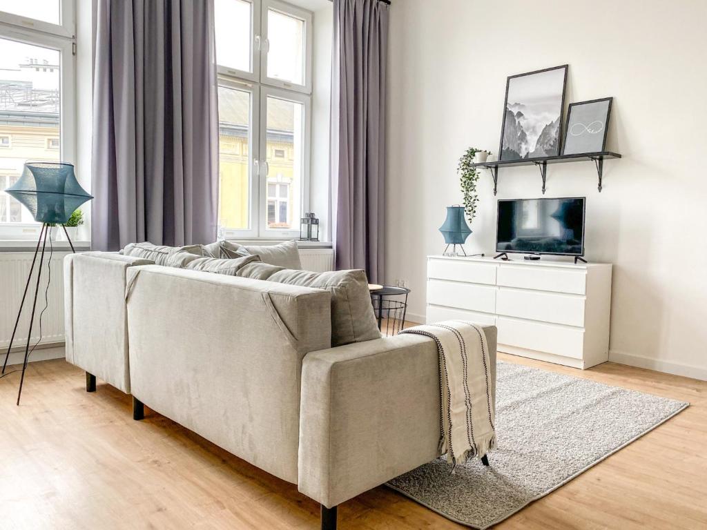 Posedenie v ubytovaní Cozy Apartment in the heart of Jewish District