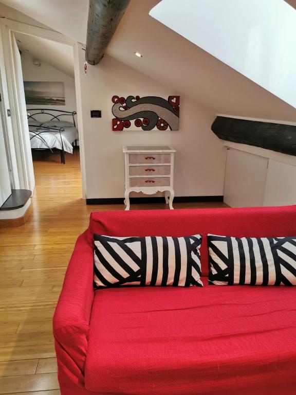 Posteľ alebo postele v izbe v ubytovaní La Casa dei Sogni di Dory