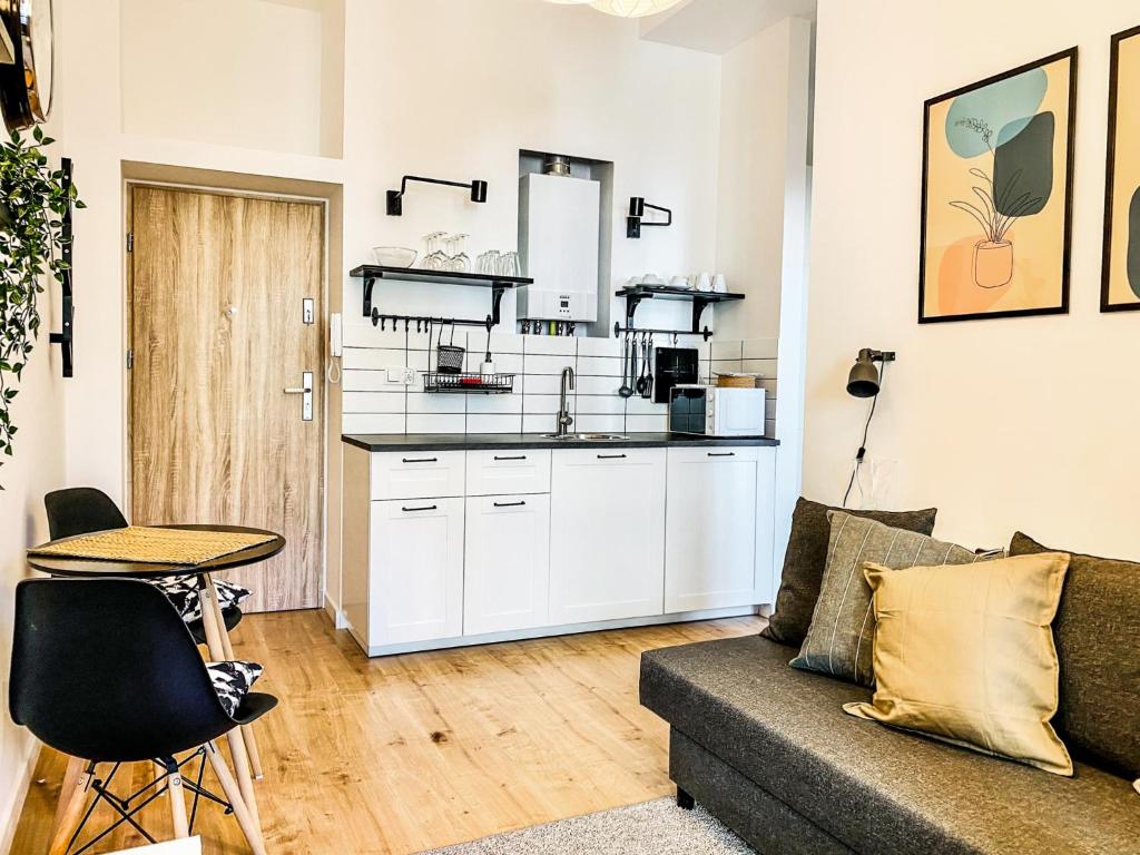 Kuchyňa alebo kuchynka v ubytovaní Cozy Apartment in the heart of Jewish District