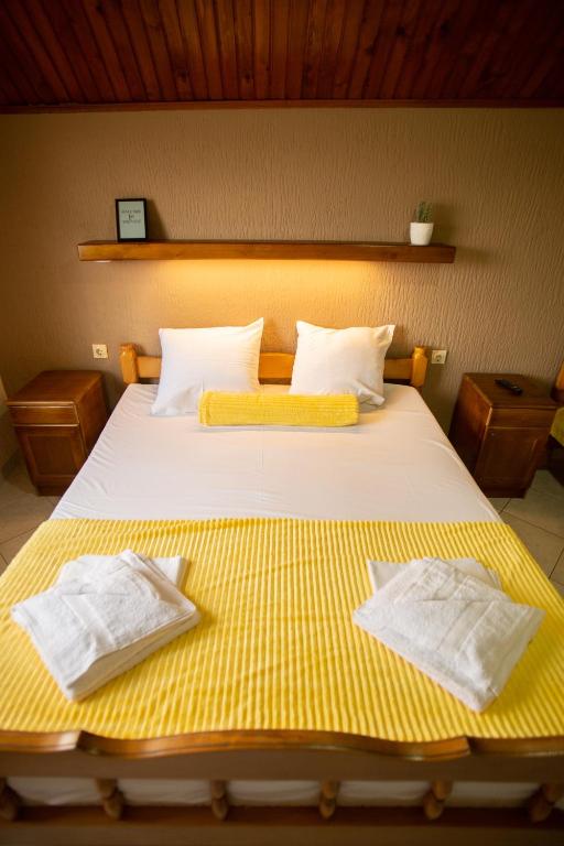 Guest House Vila Alexandar 객실 침대