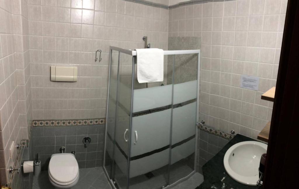 Koupelna v ubytování B&B SALento Garden