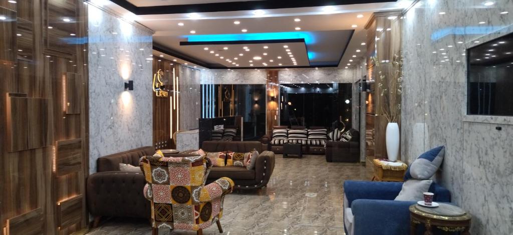Posezení v ubytování 4S Hotel Dahab