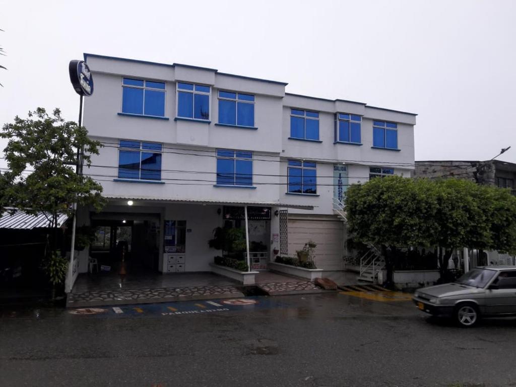 Budova, kde se hotel nachází