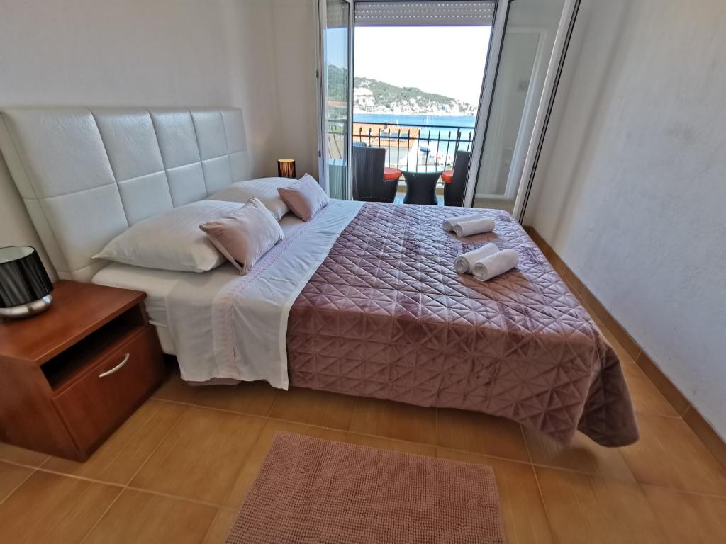 Posteľ alebo postele v izbe v ubytovaní Apartment Orlić