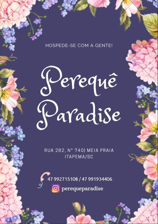  Perequê Paradise com café da manhã