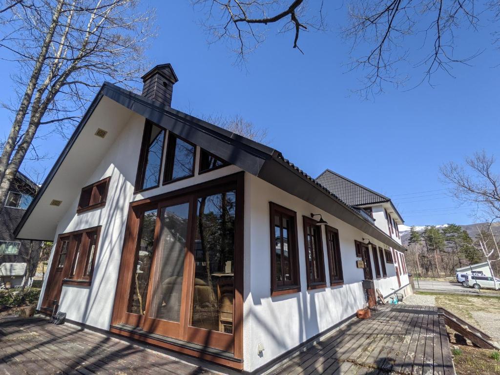 Budova, kde se bed and breakfast nachází