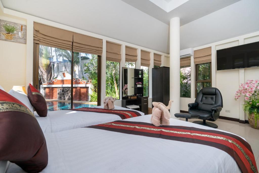 Boutique Resort Private Pool Villa - SHA Extra Plus - 7 -спальна -люкс.