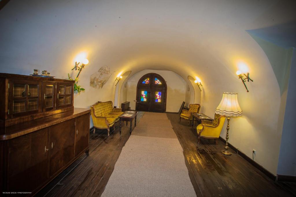 Posezení v ubytování Hotel Sighişoara