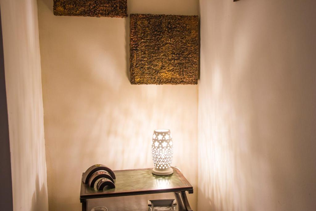 Posezení v ubytování B&B Luxury
